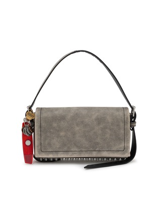 Main View - Click To Enlarge - ALEXANDERWANG - Ricco Slim Flap Leather Shoulder Bag