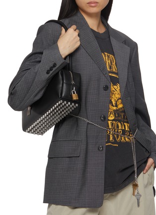 Figure View - Click To Enlarge - ALEXANDERWANG - Medium Roux Leather Bag