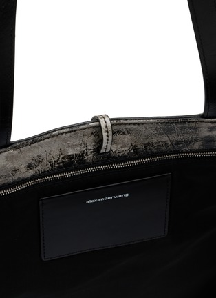 Detail View - Click To Enlarge - ALEXANDERWANG - Punch Leather Tote Bag