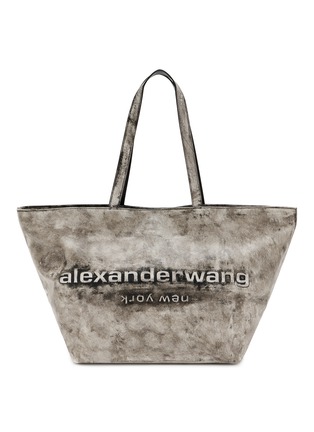 Main View - Click To Enlarge - ALEXANDERWANG - Punch Leather Tote Bag