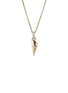 Main View - Click To Enlarge - JOHN HARDY - Modern Talismans 14K Gold Diamond Pendant Necklace — Size 24