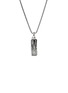 Detail View - Click To Enlarge - JOHN HARDY - Modern Talismans Silver Tiger's Eye Pendant Necklace — Size 24