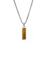 Main View - Click To Enlarge - JOHN HARDY - Modern Talismans Silver Tiger's Eye Pendant Necklace — Size 24