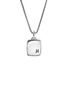 Detail View - Click To Enlarge - JOHN HARDY - Carved Chain Sterling Silver Tiger's Eye Pyrite Mother of Pearl Necklace — Size 22
