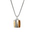 Main View - Click To Enlarge - JOHN HARDY - Carved Chain Sterling Silver Tiger's Eye Pyrite Mother of Pearl Necklace — Size 22