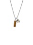 Main View - Click To Enlarge - JOHN HARDY - Modern Talismans 14K Gold Silver Tiger's Eye Pendant Necklace — Size 24
