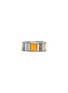 Main View - Click To Enlarge - JOHN HARDY - Carved Chain Sterling Silver Tiger's Eye Pyrite Mother of Pearl Ring — Size 10