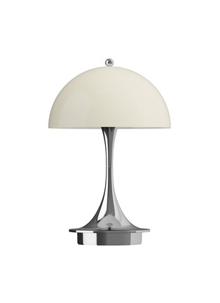 Main View - Click To Enlarge - LOUIS POULSEN - Panthella 160 Portable V3 Table Lamp — Chrome Opal Beige