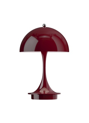 Main View - Click To Enlarge - LOUIS POULSEN - Panthella 160 Portable V3 Table Lamp — Opaque Burgundy