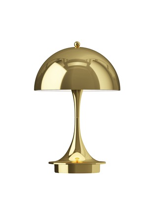 Main View - Click To Enlarge - LOUIS POULSEN - Panthella 160 Portable V3 Table Lamp — Brass Metallised