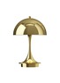 Main View - Click To Enlarge - LOUIS POULSEN - Panthella 160 Portable V3 Table Lamp — Brass Metallised