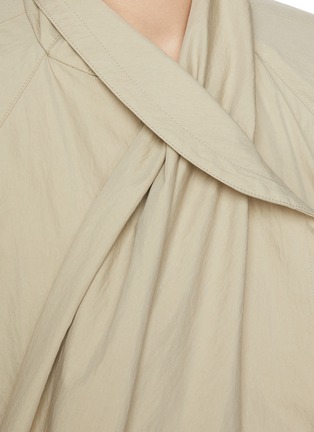  - LE17SEPTEMBRE - Scarf Cotton Blend Trench Coat