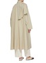 Back View - Click To Enlarge - LE17SEPTEMBRE - Scarf Cotton Blend Trench Coat