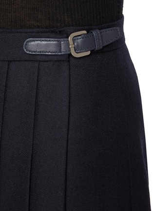  - LE17SEPTEMBRE - Pleated Wrap Wool Skirt