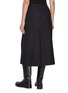 Back View - Click To Enlarge - LE17SEPTEMBRE - Pleated Wrap Wool Skirt