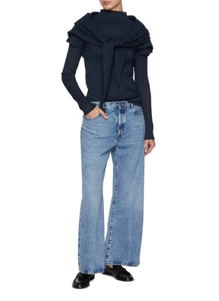 Figure View - Click To Enlarge - LE17SEPTEMBRE - Fia Pleated Long Sleeve Top