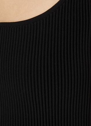  - LE17SEPTEMBRE - High Twist Ribbed Knit Square Tank Top