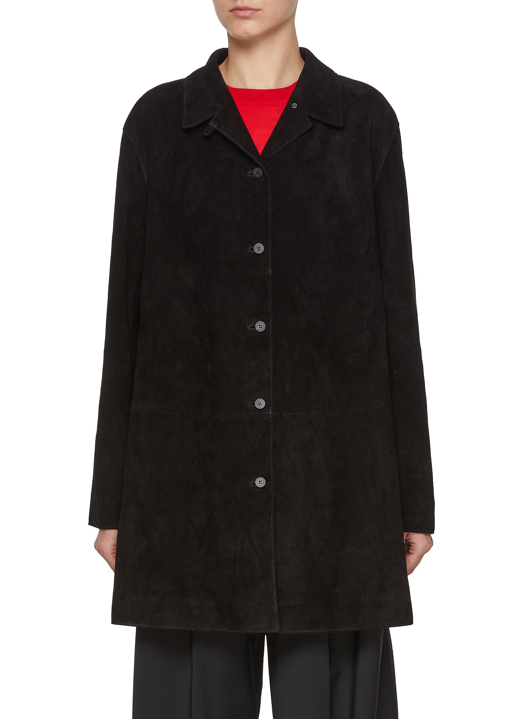LE17SEPTEMBRE | Suede Long Coat | Women | Lane Crawford