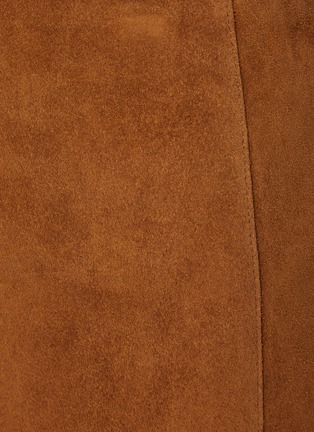  - LE17SEPTEMBRE - Panelled Suede Midi Skirt