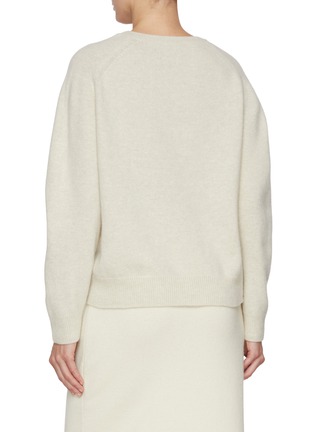 Back View - Click To Enlarge - LE17SEPTEMBRE - Raglan Cashmere Blend Sweater