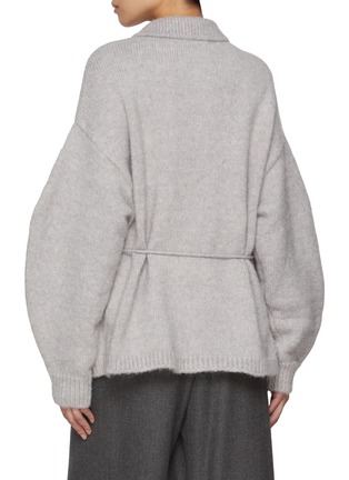 Back View - Click To Enlarge - LE17SEPTEMBRE - Dolman Sleeve Knit Jacket