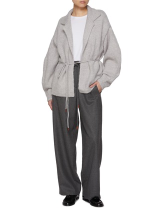 Figure View - Click To Enlarge - LE17SEPTEMBRE - Dolman Sleeve Knit Jacket