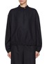 Main View - Click To Enlarge - LE17SEPTEMBRE - Layered Neck Wool Shirt