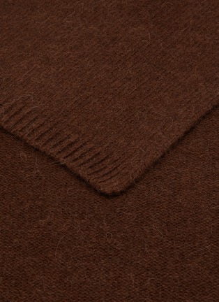 Detail View - Click To Enlarge - LE17SEPTEMBRE - Alpaca Keyhole Muffler Scarf