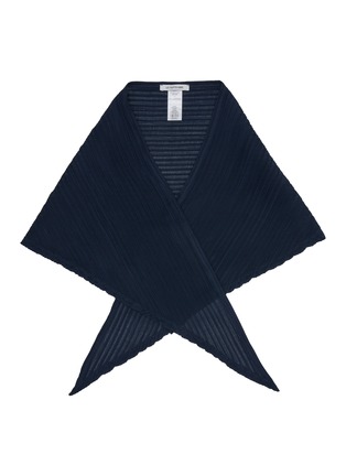 Main View - Click To Enlarge - LE17SEPTEMBRE - Pleated Rib Knit Muffler Scarf