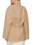 Back View - Click To Enlarge - LE17SEPTEMBRE - Cowl Neck Wool Half Coat
