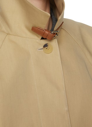 - LE17SEPTEMBRE - Single Breasted Mac Trench Coat