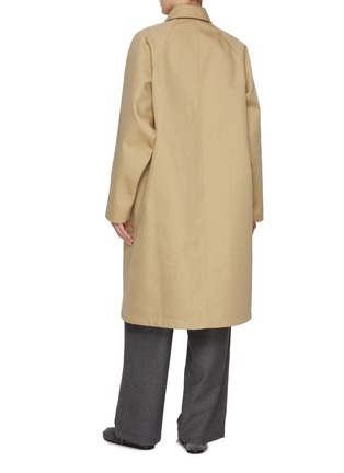 Back View - Click To Enlarge - LE17SEPTEMBRE - Single Breasted Mac Trench Coat