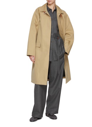 Figure View - Click To Enlarge - LE17SEPTEMBRE - Single Breasted Mac Trench Coat