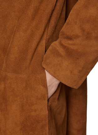  - LE17SEPTEMBRE - Oversized Suede Long Coat