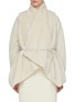 Main View - Click To Enlarge - LE17SEPTEMBRE - Shearling Shawl Collar Wrap Vest