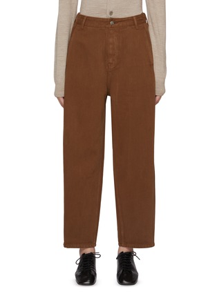 Main View - Click To Enlarge - LE17SEPTEMBRE - Side Seam Cotton Denim Pants