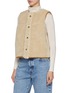 Detail View - Click To Enlarge - LE17SEPTEMBRE - Shearling Reversible Vest
