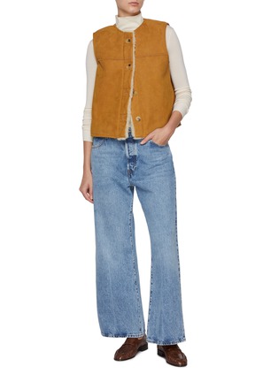 Figure View - Click To Enlarge - LE17SEPTEMBRE - Shearling Reversible Vest