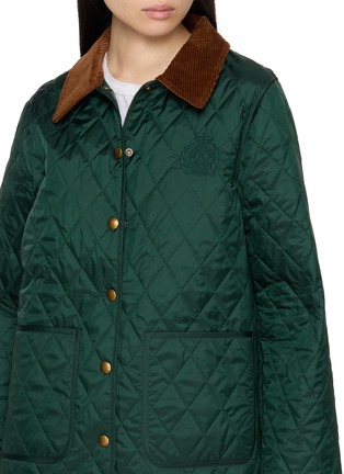  - SPORTY & RICH - NY Crest Quilted Jacket