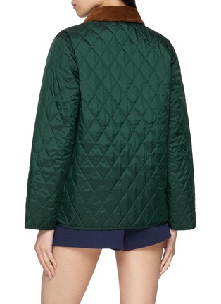 Back View - Click To Enlarge - SPORTY & RICH - NY Crest Quilted Jacket