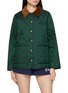 SPORTY & RICH NY Crest Quilted Jacket