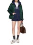 Figure View - Click To Enlarge - SPORTY & RICH - NY Crest Quilted Jacket