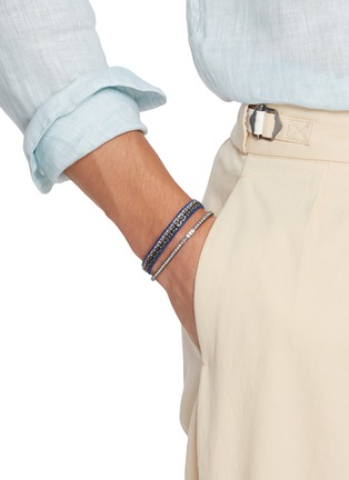 Figure View - Click To Enlarge - TATEOSSIAN - Square Tennis Bracelet