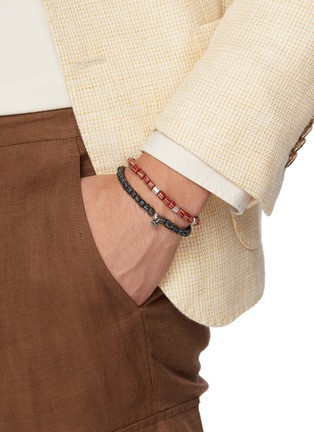 Figure View - Click To Enlarge - TATEOSSIAN - Cube Beaded Bracelet