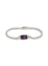 Main View - Click To Enlarge - TATEOSSIAN - French Cross Bead Rhodium Plated Sterling Silver Chain Bracelet