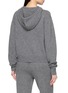 Back View - Click To Enlarge - SPORTY & RICH - SRC Embroidered Cashmere Wool Hoodie