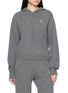 Main View - Click To Enlarge - SPORTY & RICH - SRC Embroidered Cashmere Wool Hoodie