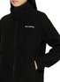  - SPORTY & RICH - Serif Logo Zipped Polar Fleece Jacket