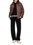 Figure View - Click To Enlarge - SPORTY & RICH - SRC Embroidered Cashmere Wool Hoodie