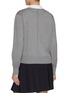 Back View - Click To Enlarge - CLOVE - Point Collar Knit Cardigan